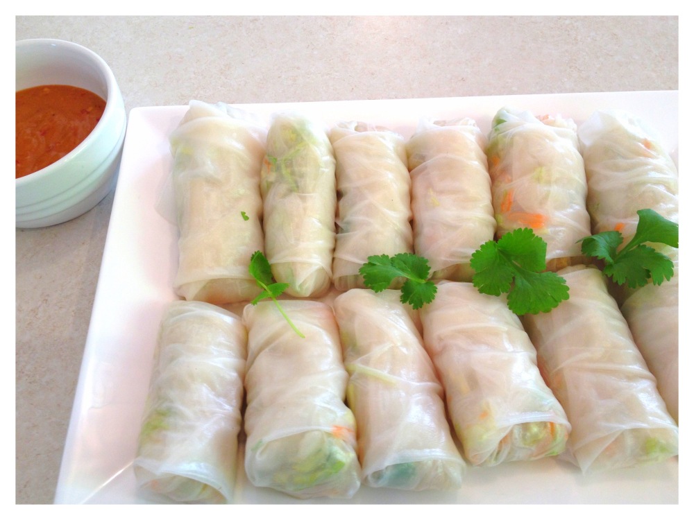 Gỏi cuốn - Vietnamese fresh spring rolls